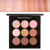 Eyeshadow Palette 9 Colors Long Lasting Matte Pearl Shimmer Eye Shadow Cosmetic Tool