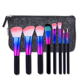 8 PCS Professional Cosmetic Makeup Brushes Set