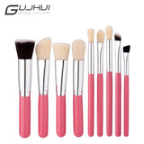 New Professional Makeup Brushes Set 9pcs High Quality Pink makeup brushes Kit