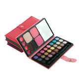 33 Colors Eye Shadow Makeup Cosmetic Eyeshadow Blush Lip Gloss Powder  trimming frozen lip Blush Combination