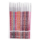 Professional Lipliner Waterproof Pencil Set 12 pcs