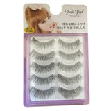 Soft 5 Pairs Long Makeup Cross Thick False Eyelashes